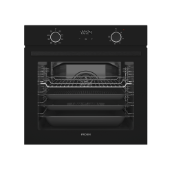Εντοιχιζόμενος Φούρνος Robin ΒN-90 Μαύρος 76lt και εστία με 5 ζώνες SB-33