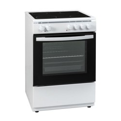 Ηλεκτρικλη κουζίνα Robin B-65 λευκή με 4 κεραμικές εστίες Πλάτος 60cm