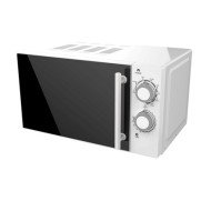 Φούρνος Μικροκυμάτων 700W Robin MW-850 λευκός 20lt με περιστρεφόμενο δίσκο Π45,2xΒ33xΥ26,2cm