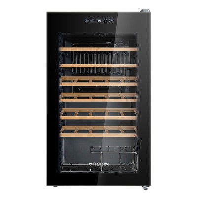 Ψυγείο συντήρησης κρασιών Robin RB-125 για 34 φιάλες Π49xΒ44xΥ84,2cm