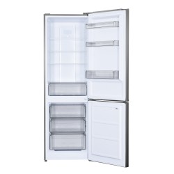 Ψυγειοκαταψύκτης Robin Rb-458 INOX 293lt Π60xΒ60xΥ186cm με σύστημα Full No Frost