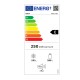 Ψυγειοκαταψύκτης Robin RBGL-488 WH λευκό κρύσταλλο 367lt Π60xΒ66xΥ201cm με σύστημα Full No Frost