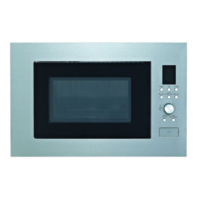Εντοιχιζόμενος φούρνος μικροκυμάτων 900W Robin CW-800 INOX antifinger 25lt Π59,5xΒ39xΥ36,5cm