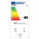 Ψυγείο δίπορτο Robin SF-45 λευκό 165lt Π48xΥ122cm