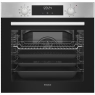 Φούρνος Multifunction AirFry Robin BN-61AF INOX 76lt μαζί με inox εστία 5 ζωνών Π59,7xΒ54,3xΥ59cm