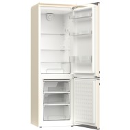 Ψυγειοκαταψύκτης Robin RB-310BEIGE σειρά retro μπζ 300lt Υ192cm x Π60cm x Β62,8cm