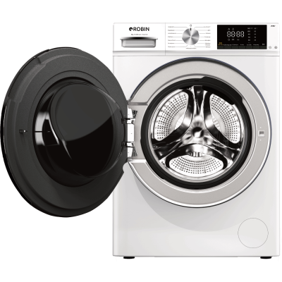 Πλυντήριο ρούχων Robin RT-1085 inox πόρτα χωρητικότητας 8Kg Π59,7xΒ52xΥ84,5cm Πλυντήριο ρούχων Robin RT-1085 inox πόρτα χωρητικότητας 8Kg Π59,7xΒ52xΥ84,5cm