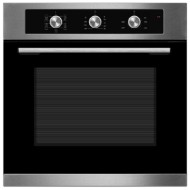 Εντοιχιζόμενος Φούρνος Robin SMD-327 INOX 70lt μαζί με inox εστία 5 ζωνών