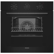 Εντοιχιζόμενος φούρνος άνω πάγκου Robin SMD-329 Μαύρος 70lt με κεραμική εστία 5 ζωνών SB-33 Π59,7xΒ54,3xΥ59cm