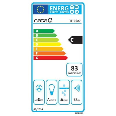Συρόμενος απορροφητήρας INOX CATA TF-6600 DURALUM μήκος 60cm ισχύ max 1115m³/h Συρόμενος απορροφητήρας INOX CATA TF-6600 DURALUM μήκος 60cm ισχύ max 1115m³/h