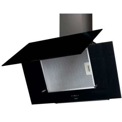 Απορροφητήρας καμινάδα VALTO-600XGBK μήκους 60cm με ισχύ max 900m3/h & μαύρη γυάλινη καμινάδα Απορροφητήρας καμινάδα VALTO-600XGBK μήκους 60cm με ισχύ max 900m3/h & μαύρη γυάλινη καμινάδα