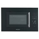 Εντοιχιζόμενος φούρνος μικροκυμάτων 900W Robin CW-850 25lt μαύρο-inox Π59,5xΒ36,5xΥ39cm