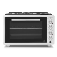 Ηλεκτρικό κουζινάκι Robin ZK-35 με 3 εστίες χωρητικότητα 42lt Π52xΒ45xΥ36cm