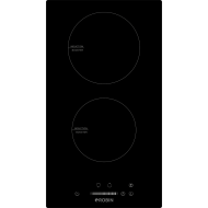 Επαγωγική εστία 3500W Robin I3S20B 2 θέσεων με πλήκτρα αφής Π29xΜ52xΒ6cm