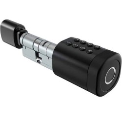 Bluetooth έξυπνος κύλινδρος με ψηφιακό πληκτρολόγιο και δαχτυλικό αποτύπωμα LILIWISE C1 v.A 65. Bluetooth έξυπνος κύλινδρος με ψηφιακό πληκτρολόγιο και δαχτυλικό αποτύπωμα LILIWISE C1 v.A 65.
