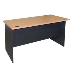 Γραφείο επαγγελματικό Abelina 150x75x75cm γκρι - οξιά