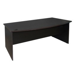 Γραφείο επαγγελματικό διαστάσεων 180x93,5x74,6cm Caitlyn Wenge