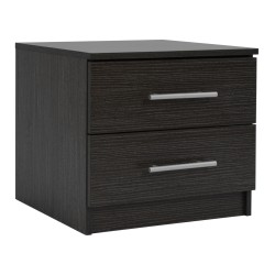 Κομοδίνο μελαμίνης Chelsea Zebrano 48x40,5x41,5cm