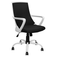 Καρέκλα γραφείου Malfoi μαύρo mesh & πόδι μεταλλικό 58x59x103cm Καρέκλα γραφείου Malfoi μαύρo mesh & πόδι μεταλλικό 58x59x103cm