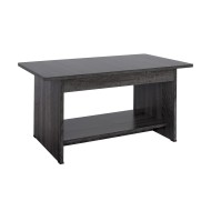 Τραπεζάκι σαλονιού Hayden σε ανθρακί χρώμα 80x41,5x46cm