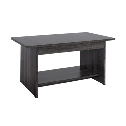 Τραπεζάκι σαλονιού Hayden σε ανθρακί χρώμα 80x41,5x46cm Τραπεζάκι σαλονιού Hayden σε ανθρακί χρώμα 80x41,5x46cm