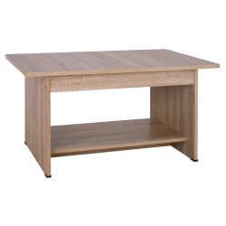 Τραπεζάκι σαλονιού Hayden σε Sonama χρώμα 80x41,5x46cm Τραπεζάκι σαλονιού Hayden σε Sonama χρώμα 80x41,5x46cm