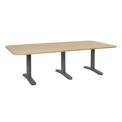 Γραφείο συνεδριάσεων Walvia επαγγελματικό οξιά διαστάσεων 240x120x75Υcm Γραφείο συνεδριάσεων Walvia επαγγελματικό οξιά διαστάσεων 240x120x75Υcm