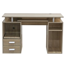 Γραφείο μελαμίνης Status Sonoma - λευκό 120x55x76cm