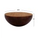 Διακοσμητικό τραπέζι σαλονιού bowl φ90x40Ycm Rusty με ξύλο ακακίας 