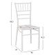 Καρέκλα πολυπροπυλενίου catering tiffany hm8058. 31 λευκό 39x47x89υεκ. Καρέκλα πολυπροπυλενίου catering tiffany hm8058. 31 λευκό 39x47x89υεκ.