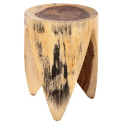 Σκαμπό Onyx μασίφ ξύλο Suar σε φυσικό σχήμα τρίνυχο Φ30χ40hcm Σκαμπό Onyx μασίφ ξύλο Suar σε φυσικό σχήμα τρίνυχο Φ30χ40hcm