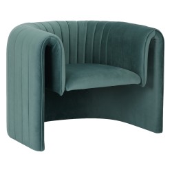 Πολυθρόνα Riker μεταλλικός σκελετός βελούδο σε χρώμα μέντα διαστάσεων 92x74x69Υcm Πολυθρόνα Riker μεταλλικός σκελετός βελούδο σε χρώμα μέντα διαστάσεων 92x74x69Υcm