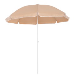 Ομπρέλα θαλάσσης Randall σε χρώμα μόκα 2,2m με 8 ακτίνες Fiberglass Ομπρέλα θαλάσσης Randall σε χρώμα μόκα 2,2m με 8 ακτίνες Fiberglass