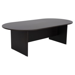 Γραφείο συνεδριάσεων οβάλ Sienna μελαμίνη σε Wenge 240x120x75Υcm Γραφείο συνεδριάσεων οβάλ Sienna μελαμίνη σε Wenge 240x120x75Υcm