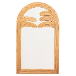 Καθρέπτης τοίχου Reflect  φυσικό rattan 60x4,5x100Ycm Καθρέπτης τοίχου Reflect  φυσικό rattan 60x4,5x100Ycm