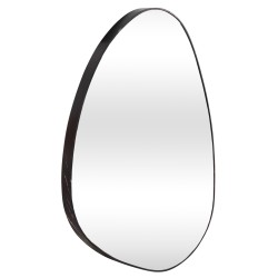 Καθρέπτης τοίχου Irregu  με πλαίσιο mdf σε μαύρο marble χρώμα 60x80Ycm Καθρέπτης τοίχου Irregu  με πλαίσιο mdf σε μαύρο marble χρώμα 60x80Ycm