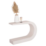 Κονσόλα σειρά Santorini mdf σε υπόλευκο χρώμα 110x30x70Ycm Κονσόλα σειρά Santorini mdf σε υπόλευκο χρώμα 110x30x70Ycm
