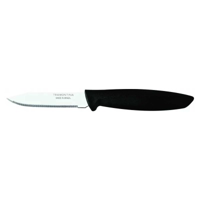 Μαχαίρι ξεφλουδίσματος διαστάσεων 7,5cm με λαβή σε μαύρο χρώμα