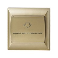 Καρτοδιακόπτης εξοικονόμησης ενέργειας για ξενοδοχεία κατάλληλος για τοποθέτηση σε χωνευτό κυτίο ρελέ 30A StarPro