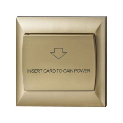 Καρτοδιακόπτης εξοικονόμησης ενέργειας για ξενοδοχεία κατάλληλος για τοποθέτηση σε χωνευτό κυτίο ρελέ 30A StarPro