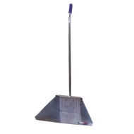 Φαράσι γαλβανιζέ 34cm με μεταλλικό κοντάρι 84cm