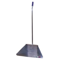 Φαράσι γαλβανιζέ 34cm με μεταλλικό κοντάρι 84cm