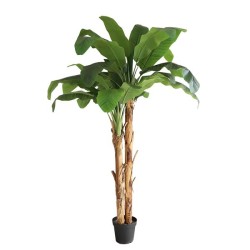 Τεχνητό συναρμολογούμενο δέντρο μπανανιά με ύψος 240cm ιδανικό για εσωτερικούς χώρους NewPlan