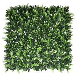 Συνθετικό πάνελ φυλλωσιάς PORTO διαστάσεων 50x50cm  A040 GENTLE JUNGLE NewPlan