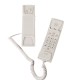 Ενσύρματο τηλέφωνο τύπου γόνδολα με ένδειξη Led σε λευκό χρώμα OSW-4600B της OSIO