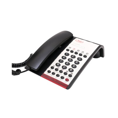 Τηλέφωνο ξενοδοχειακού τύπου με 10 μνήμες, ανοιχτή ακρόαση LED και κουμπί SOS OSWH-4800B της OSIO