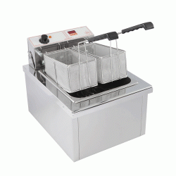 Βραστήρας ζυμαρικών λαχανικών ρυζιού και αυγών με διπλό καλάθι 13 λίτρα 400V 6300W M&M PROFESSIONAL