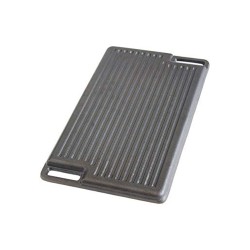 Πλάκα ψησίματος από μαντέμι 46x26 δύο όψεων κατάλληλη για εστίες υγραερίου No7 THERMOGATZ