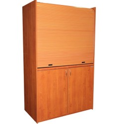 Πολυκουζινάκι 125cm χρώμα πεύκου για ενοικιαζόμενα δωμάτια, γραφεία & φοιτητικά studio mini kitchen SILVER