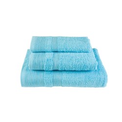 Σετ 3 πετσετών Astron Italy σε χρώμα τιρκουάζ 100%βαμβακερές πεννιέ βάρους 550gr